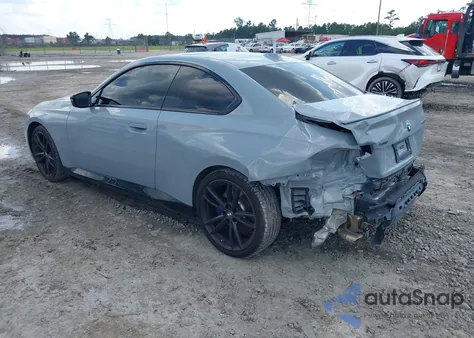 2024 BMW M240 I xDrive из США, поврежденный, VIN 3MW53CM06R8D83628